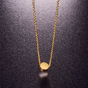 TINY DOT NECKLACE STAINLESS STEEL